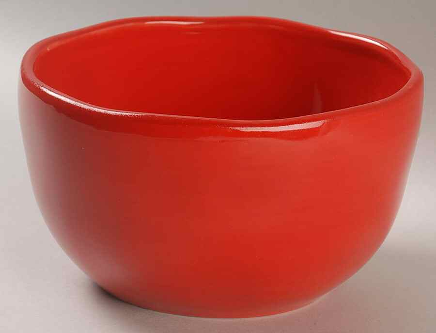 Brava Red Soup/Cereal Bowl by Mikasa-1