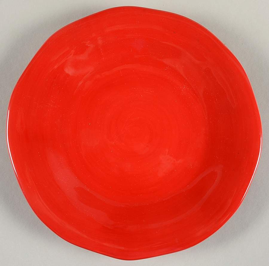 Brava Red Salad Plate by Mikasa-1