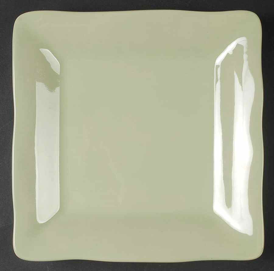Brava Sage Green Square Salad Plate by Mikasa-1