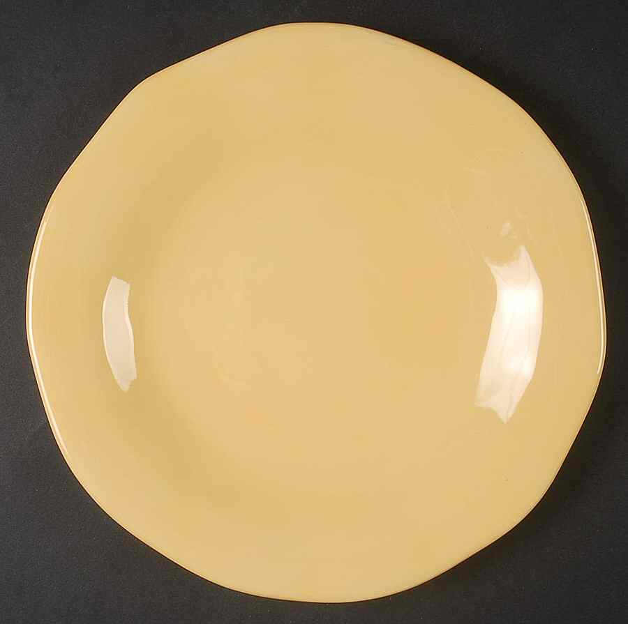 Brava Yellow Salad Plate by Mikasa-1