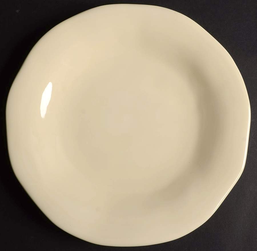 Brava Cream Salad Plate by Mikasa-1