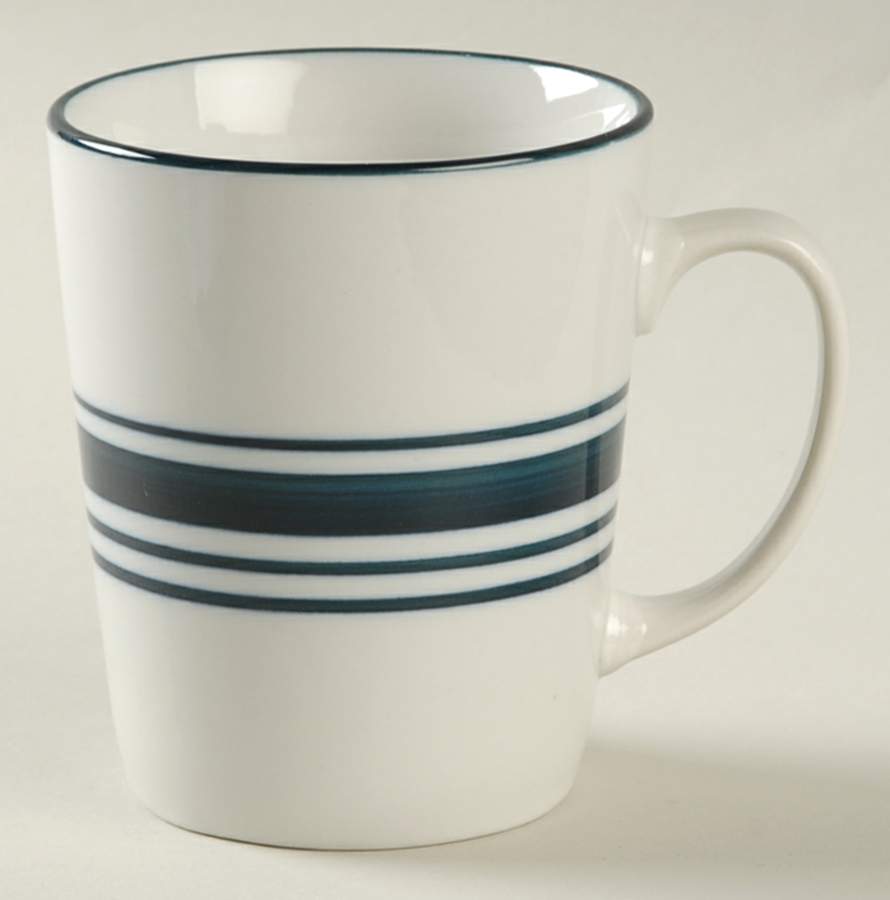 Casual Banded Cobalt Blue Mug by Mainstays-1