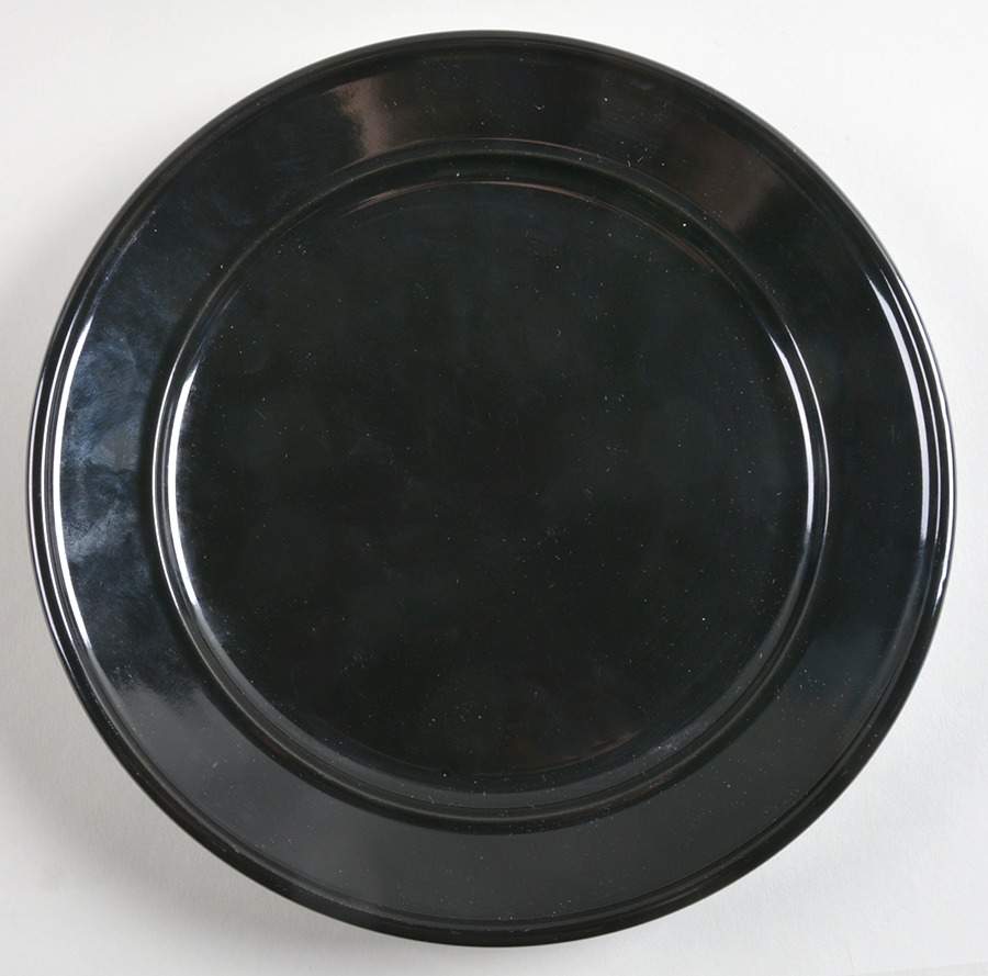Stackables Black Salad Plate by Mainstays-1