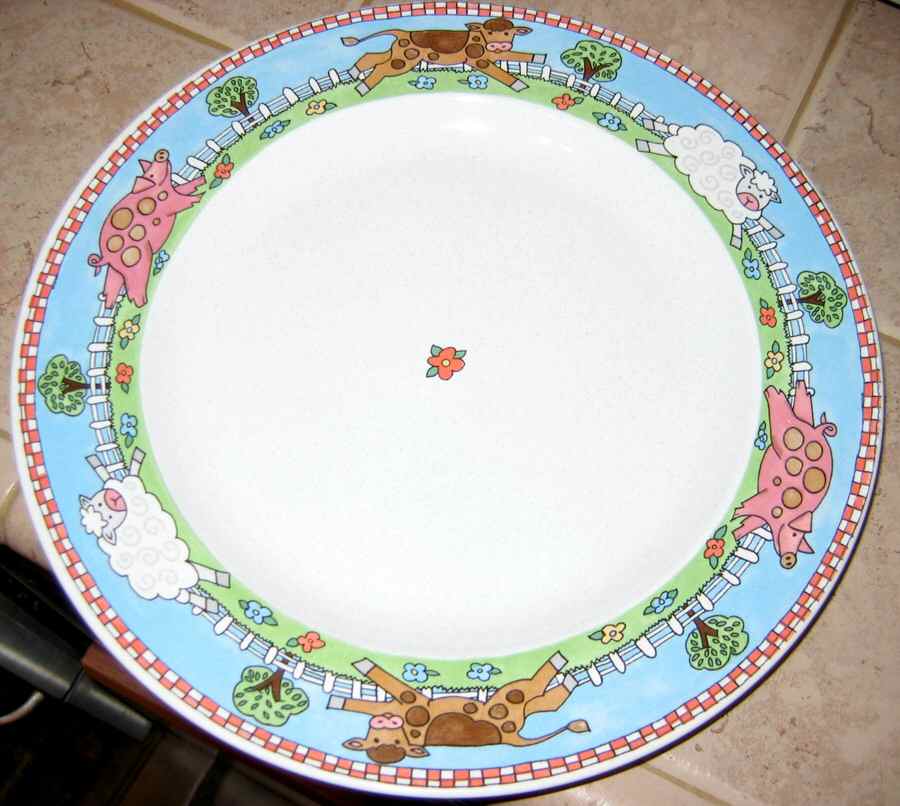 Farm Friends Dinner Plate by Mikasa-1