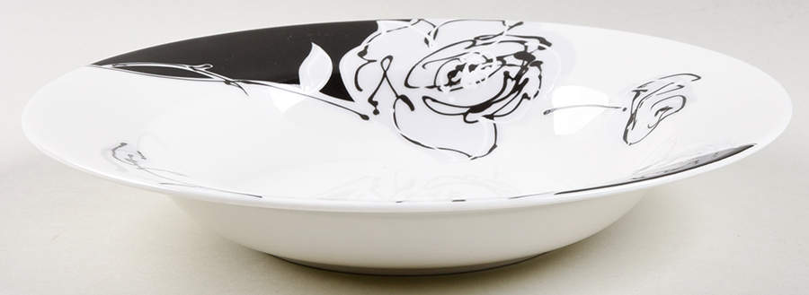 Urban Rose Large Rim Soup Bowl by Mikasa-1