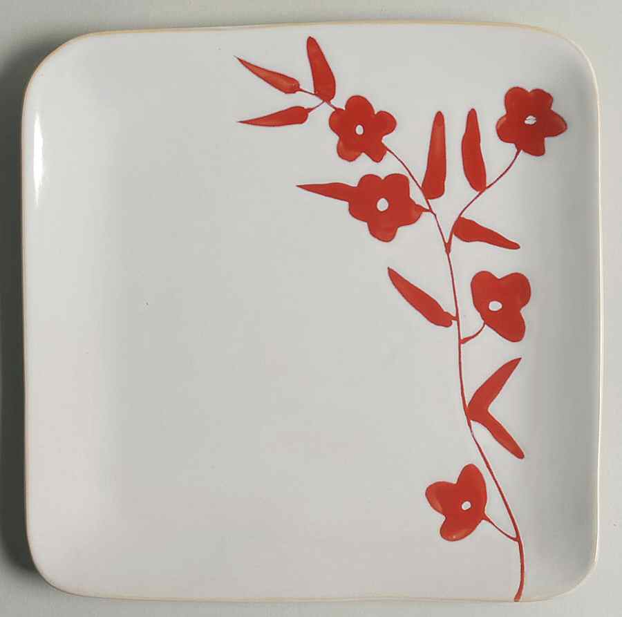 Dahlia Square Salad Plate by Mikasa-1