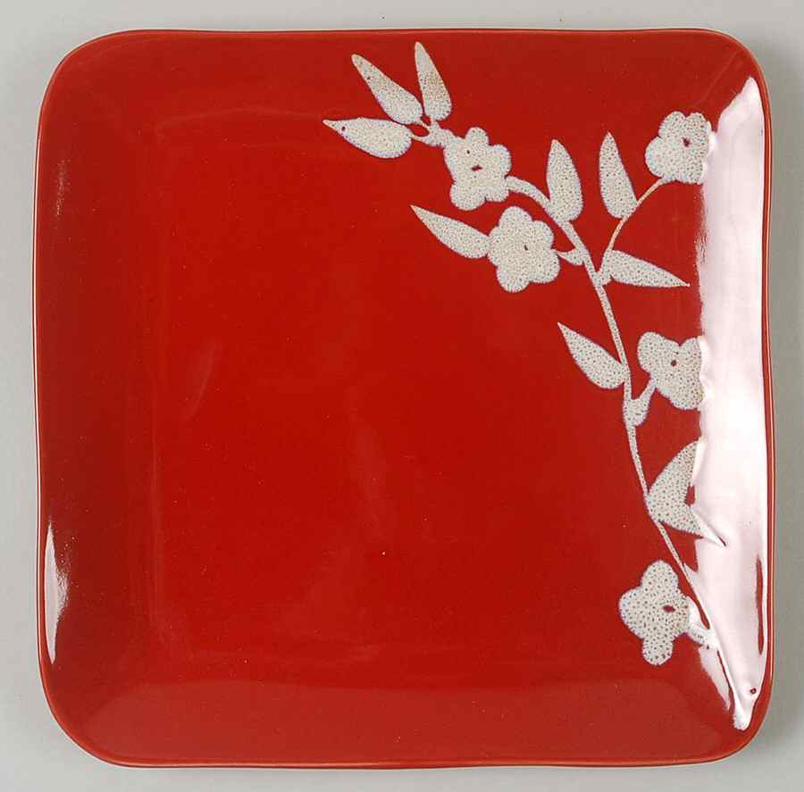 Dahlia Square Salad Plate by Mikasa-1