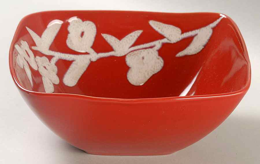 Dahlia Square Soup/Cereal Bowl by Mikasa-1