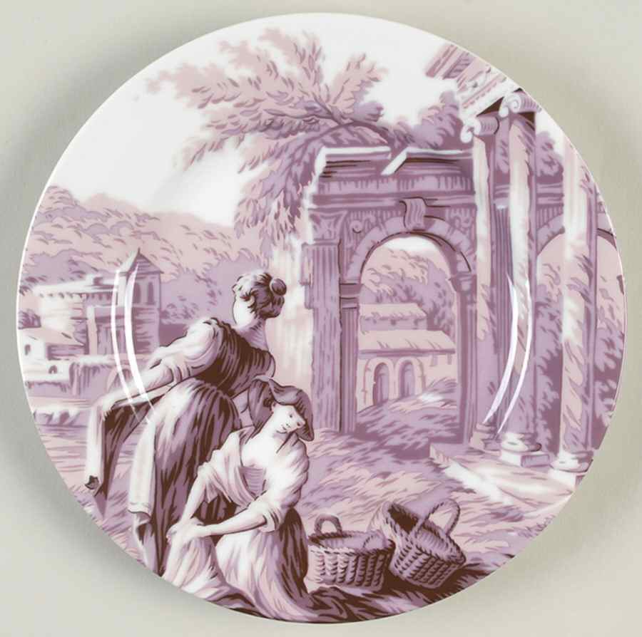 Toile Salad Plate by Martha Stewart-1