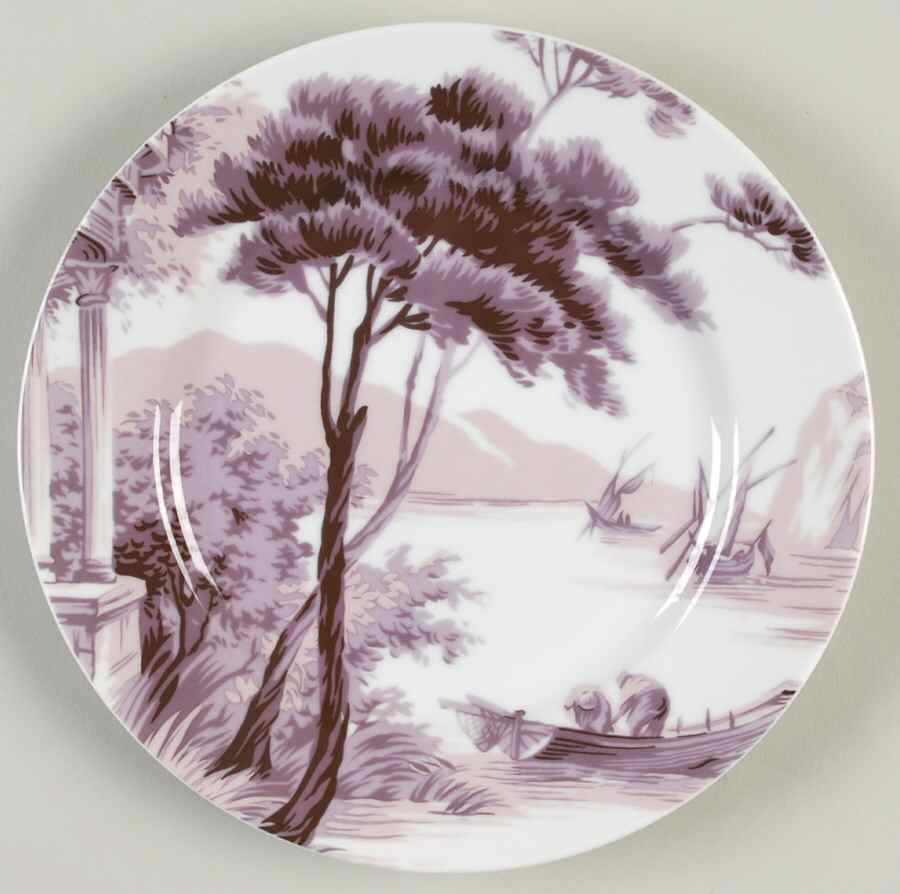 Toile Salad Plate by Martha Stewart-1