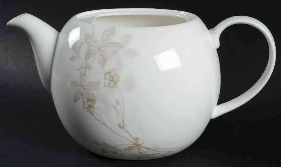 Floral Mist Teapot No Lid by Mikasa-1