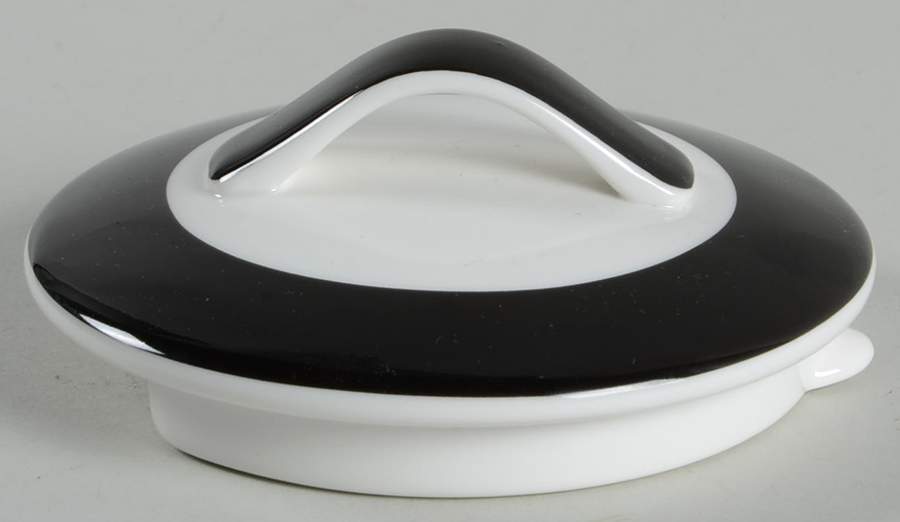 Circle Chic Black Lid for Teapot by Mikasa-1