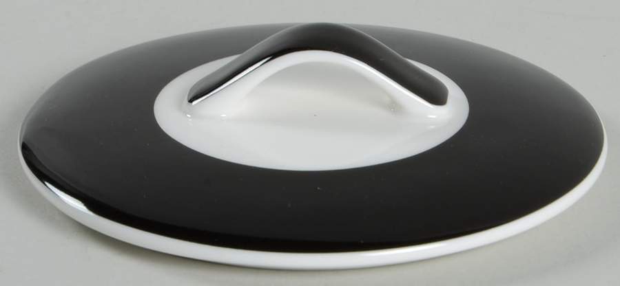 Circle Chic Black Lid for Sugar Bowl by Mikasa-1