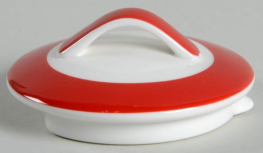Circle Chic Red Lid for Teapot by Mikasa-1