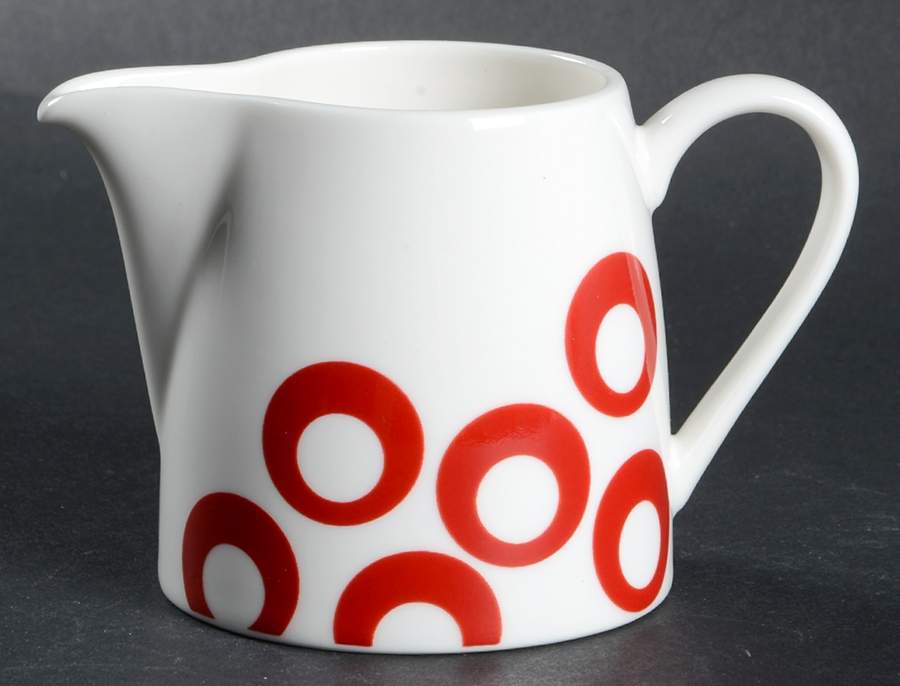 Circle Chic Red Creamer by Mikasa-1