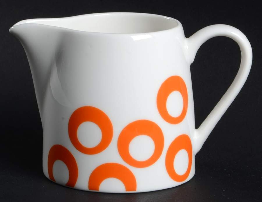 Circle Chic Orange Creamer by Mikasa-1