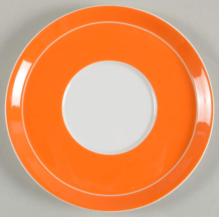 Circle Chic Orange Saucer by Mikasa-1