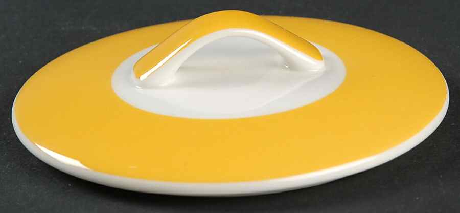 Circle Chic Yellow Lid for Sugar Bowl by Mikasa-1