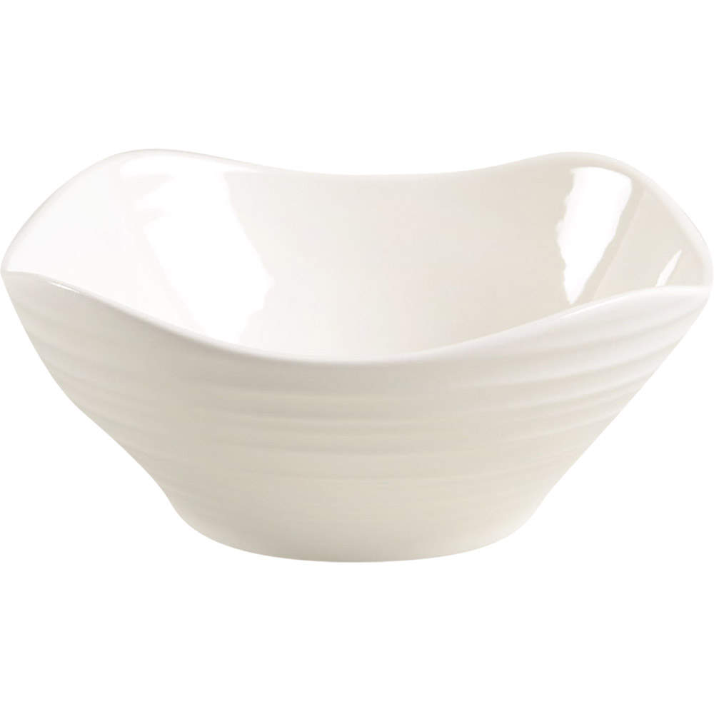 Swirl Square White Soup/Cereal Bowl by Mikasa-1