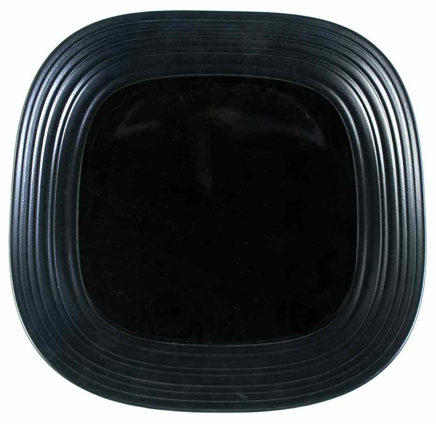 Swirl Square Black 12" Square Serving Platter by Mikasa-1