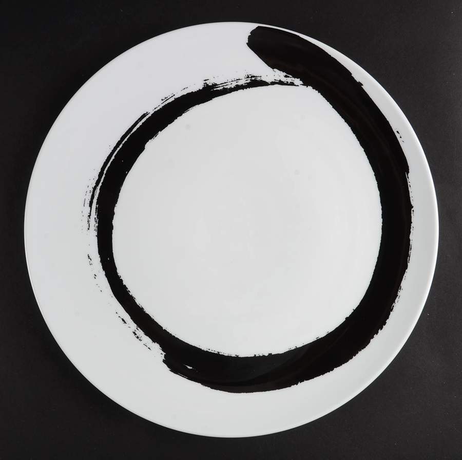 Brushstroke Service Plate (Charger) by Mikasa-1