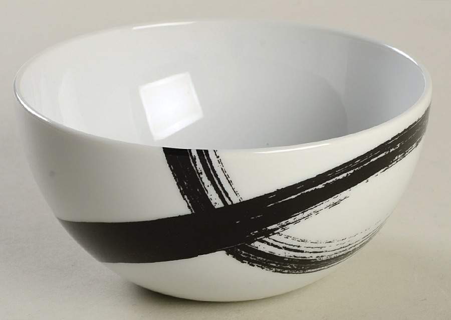 Brushstroke Fruit/Dessert (Sauce) Bowl by Mikasa-1