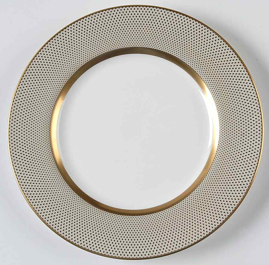 Confetti Gold Bread & Butter Plate by Mikasa-1