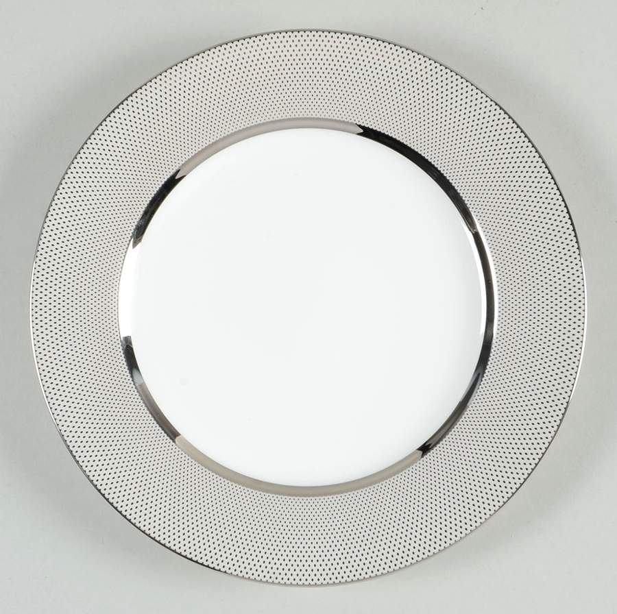 Confetti Platinum Salad Plate by Mikasa-1