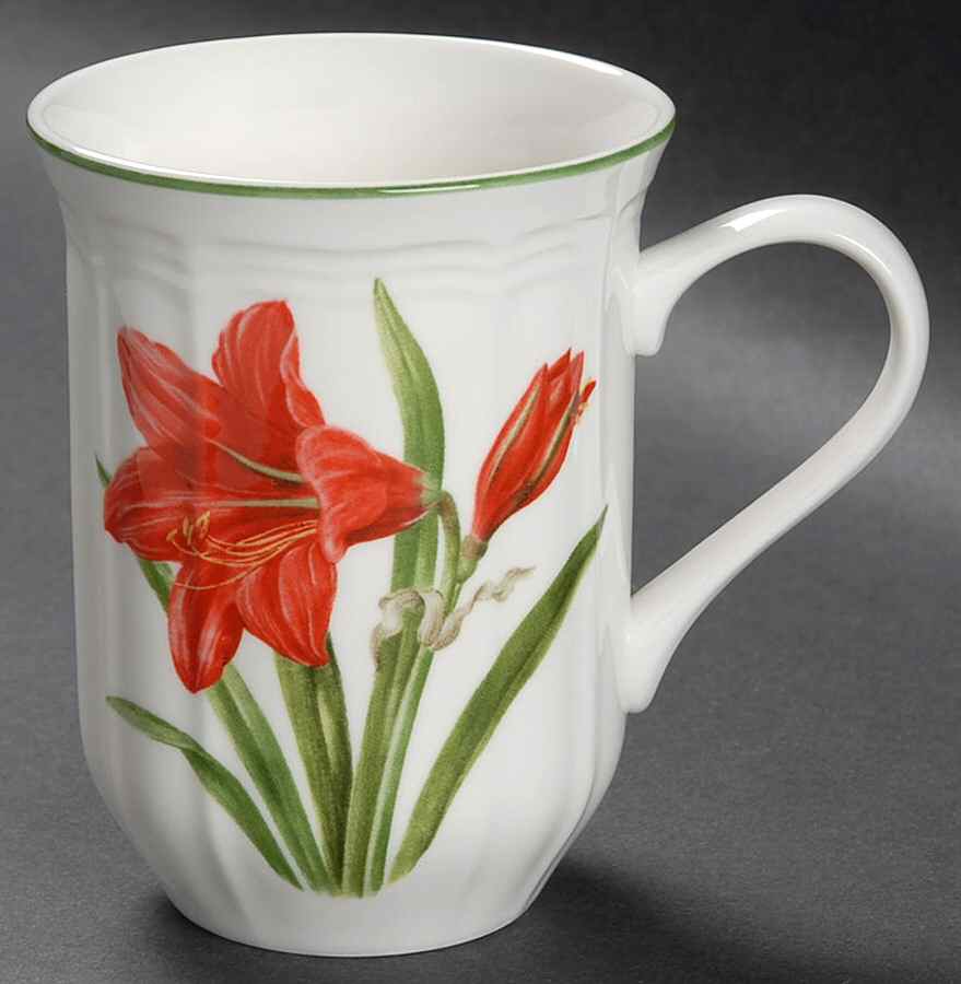 Antique White Holiday Mug by Mikasa-1