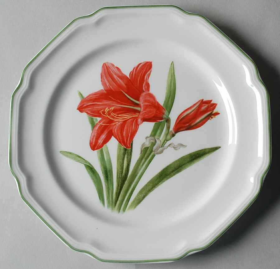 Antique White Holiday Salad Plate by Mikasa-1
