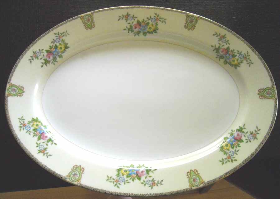 MEI1063 14" Oval Serving Platter by Meito-1
