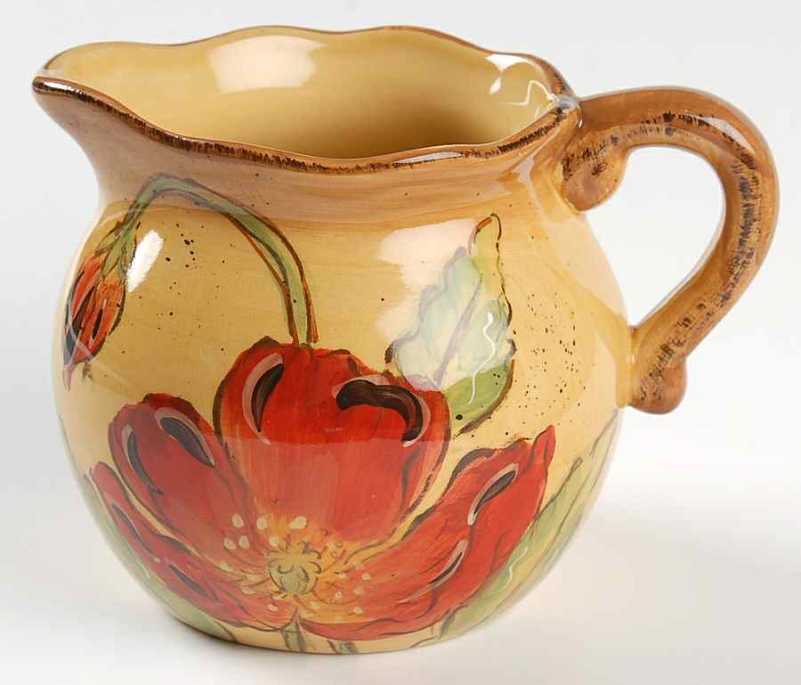 Poppy Splatter Creamer by Maxcera Corp-1