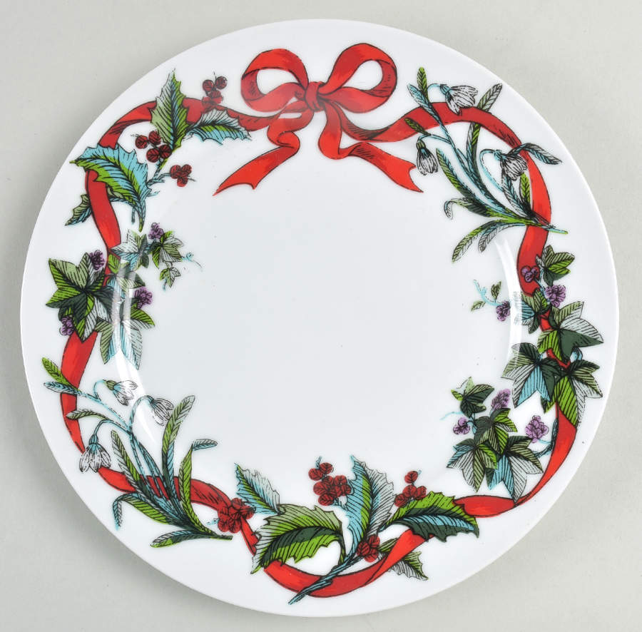 Holiday Garden Salad Plate by Martha Stewart-1