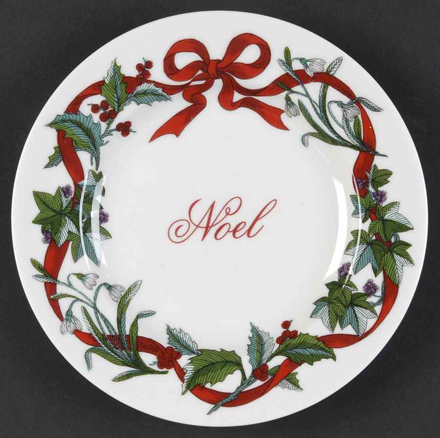 Holiday Garden Canape Plate by Martha Stewart-1