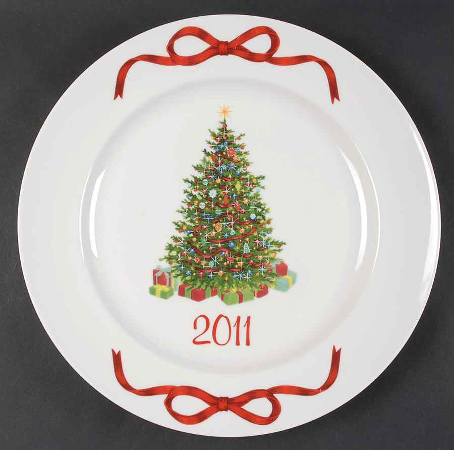 Holiday Garden Collector Plate by Martha Stewart-1