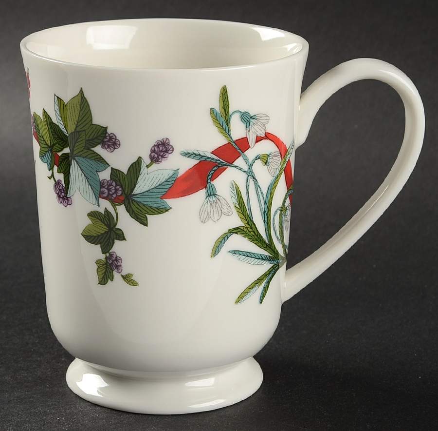 Holiday Garden Footed Mug by Martha Stewart-1