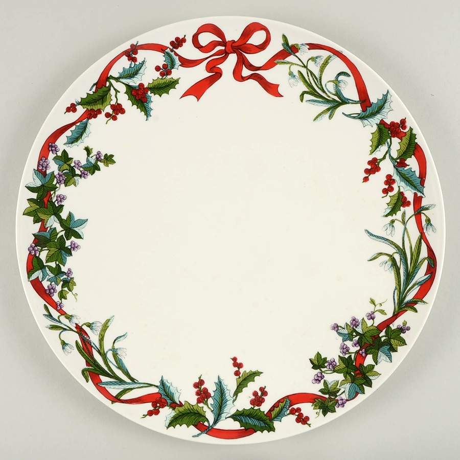 Holiday Garden Cake Plate by Martha Stewart-1