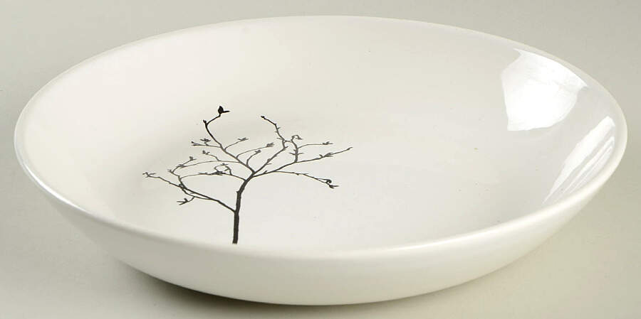 Tree 8" Individual Pasta Bowl by Matceramica-1