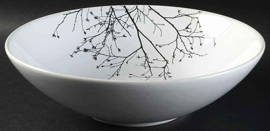Tree 11" Large Salad Serving Bowl by Matceramica-1