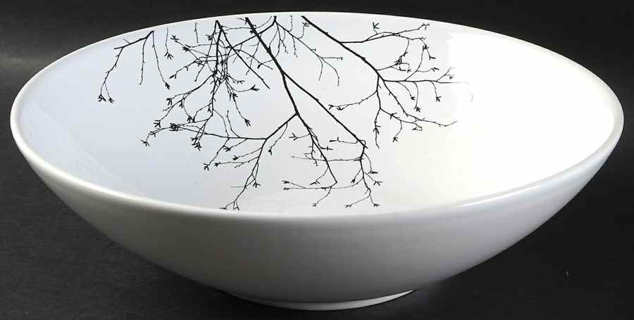Tree 11" Large Salad Serving Bowl by Matceramica-1