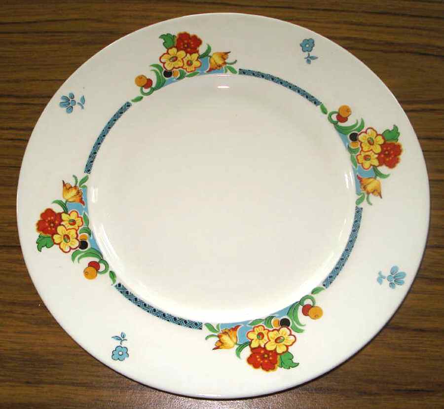 Summer Dinner Plate by Alfred Meakin-1