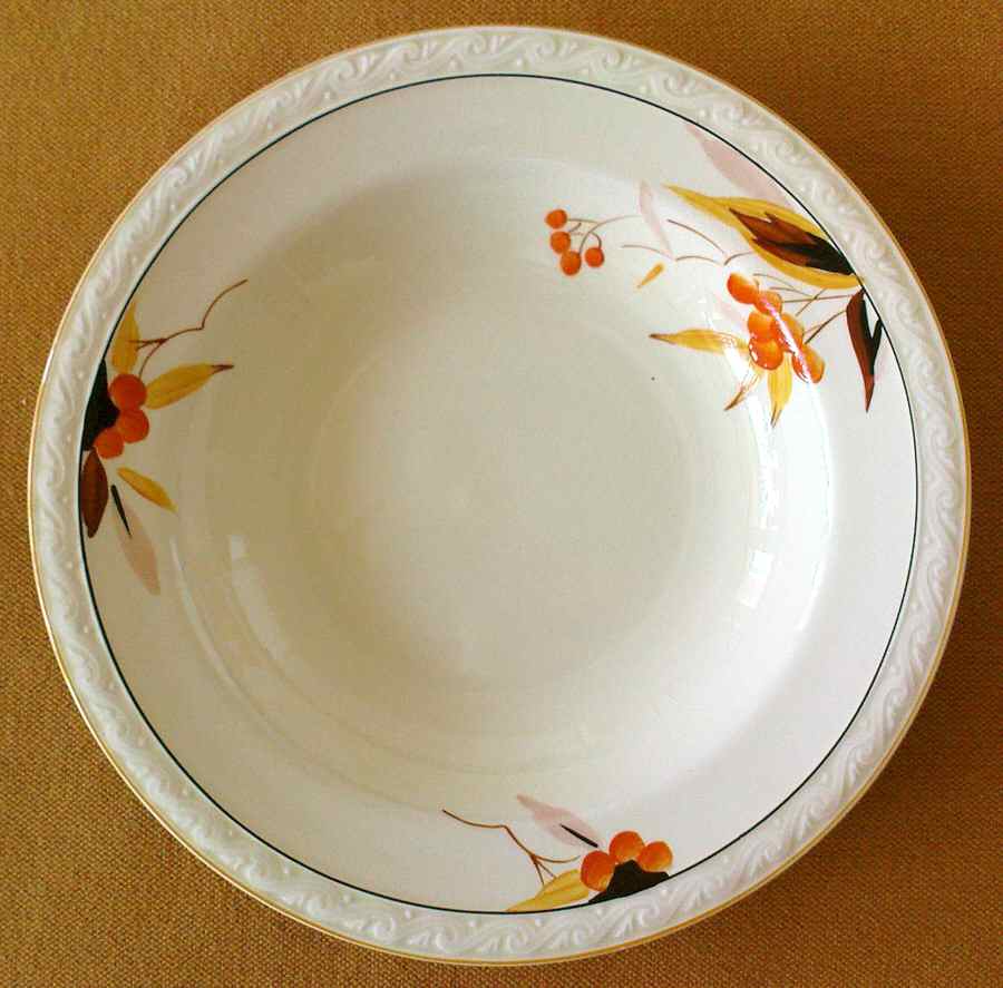 MEK293 Rim Soup Bowl by J & G Meakin-1