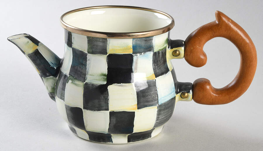 Courtly Check (Enamelware) Creamer No Lid by MacKenzie-Childs-1