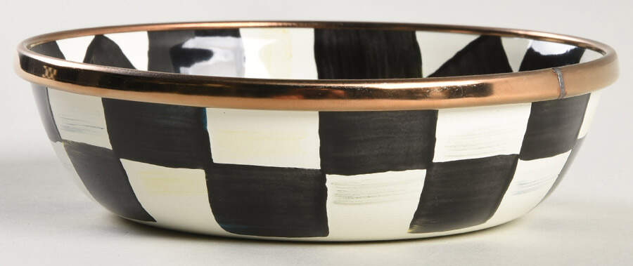 Courtly Check (Enamelware) Individual Dip Dish by MacKenzie-Childs-1