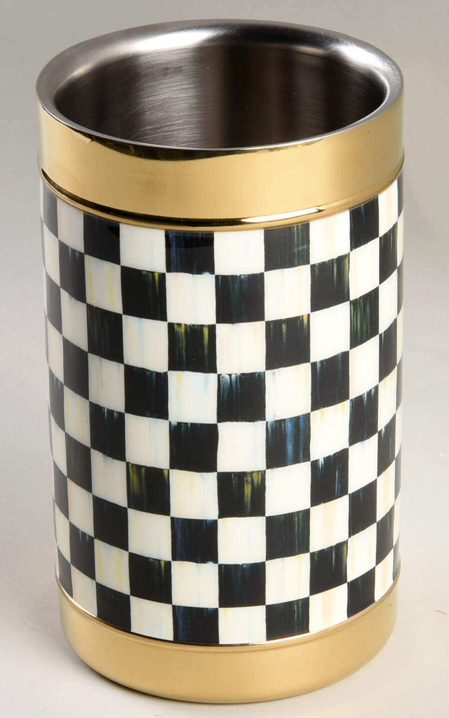 Courtly Check (Enamelware) Wine Cooler by MacKenzie-Childs-1