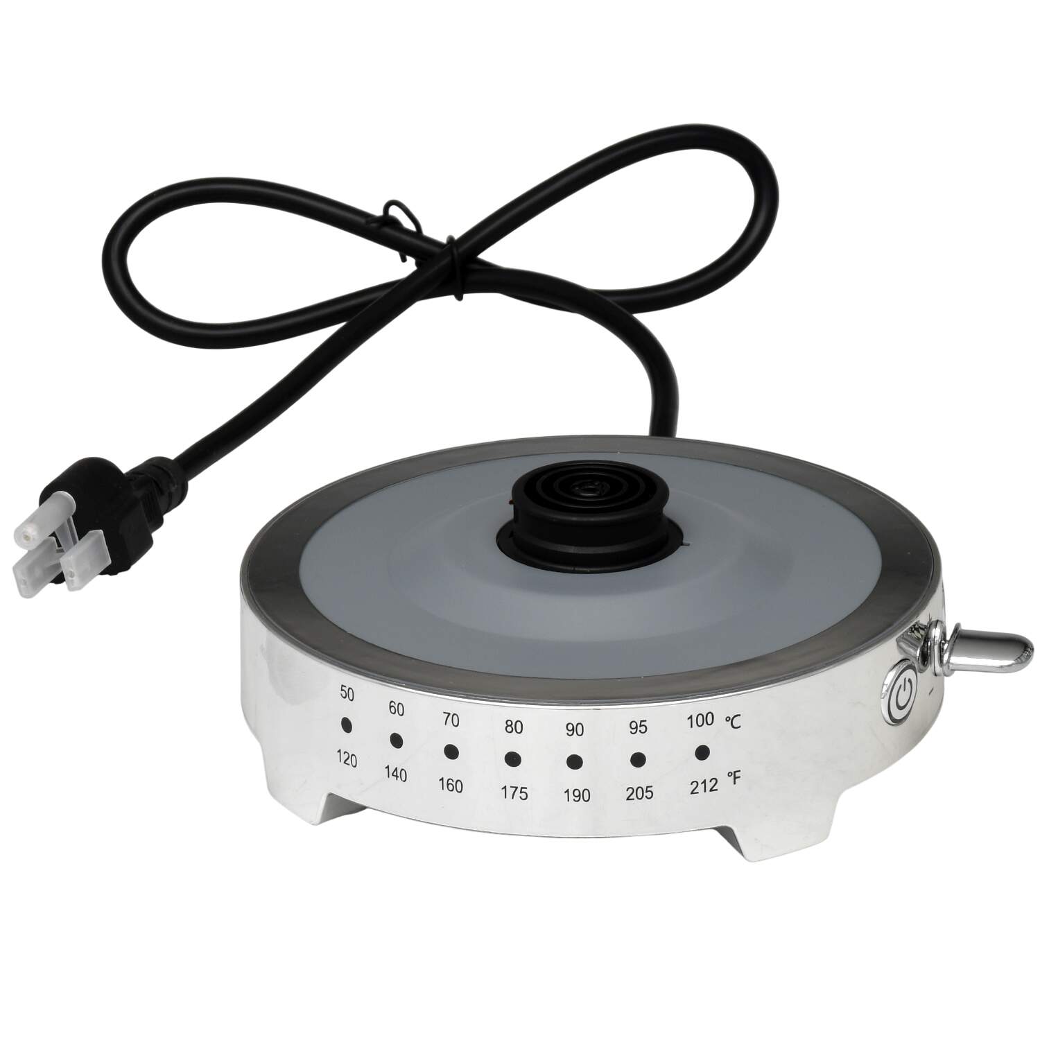 Courtly Check (Enamelware) Base for Electric Kettle with Hinged Lid by MacKenzie-Childs-1