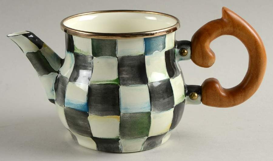 Courtly Check (Enamelware) Creamer by MacKenzie-Childs-1