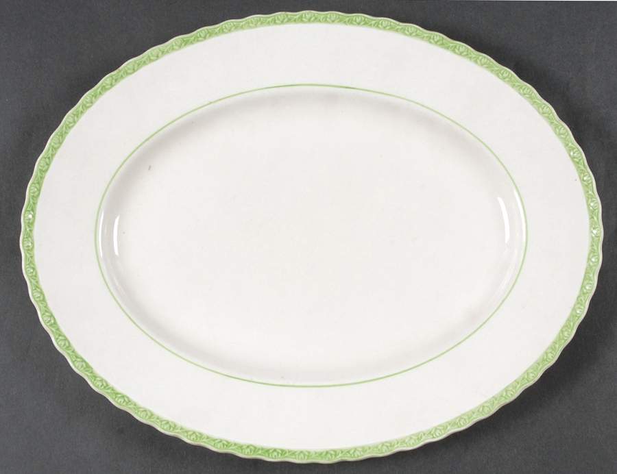 MYO136 12" Oval Serving Platter by Myott Staffordshire-1