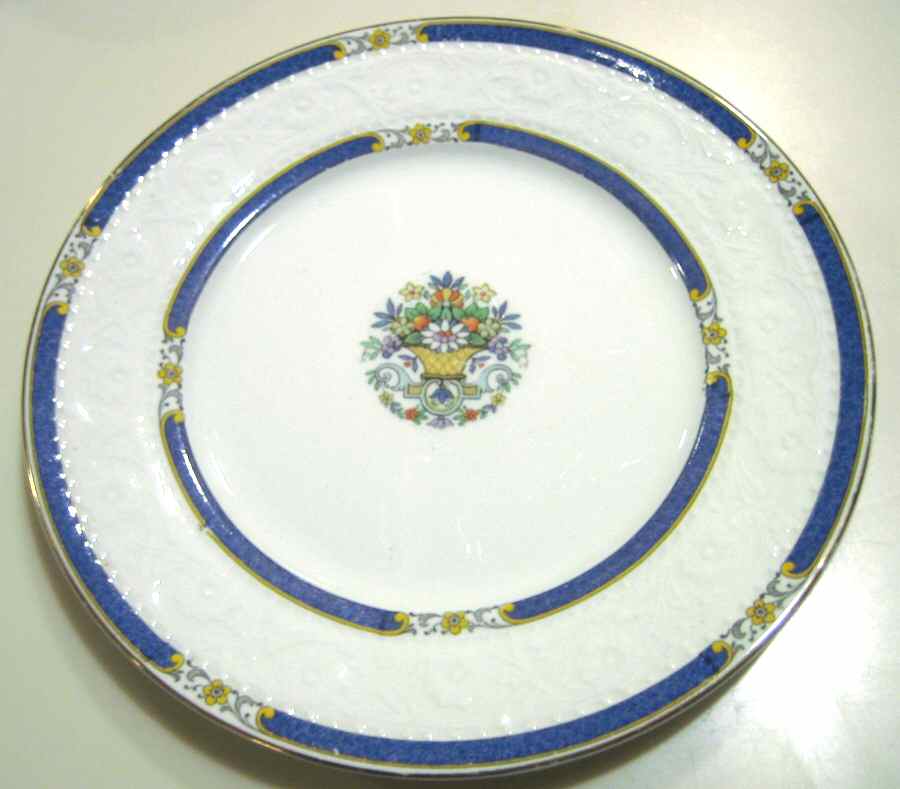 MEA133 (White) Salad Plate by Alfred Meakin-1