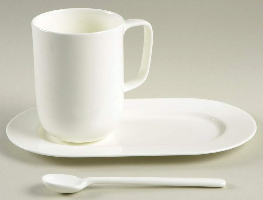 Hotel Collection Hot Beverage Set (Beverage Plate, Spoon & Mug) - 3 Piece Set by Macy's (China)-1